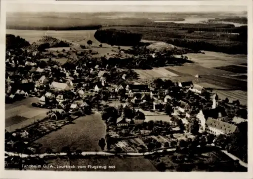 Ak Tannheim Württemberg, Fliegeraufnahme