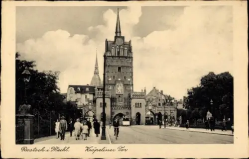 Ak Hansestadt Rostock, Kröpeliner Tor
