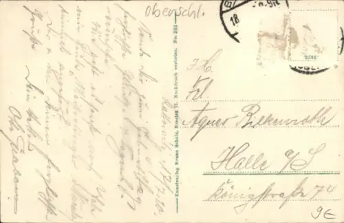 Ak Katowice Kattowitz Oberschlesien, Stadttheater