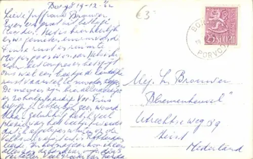 Ak Porvoo Borgå Finnland, Gesamtansicht