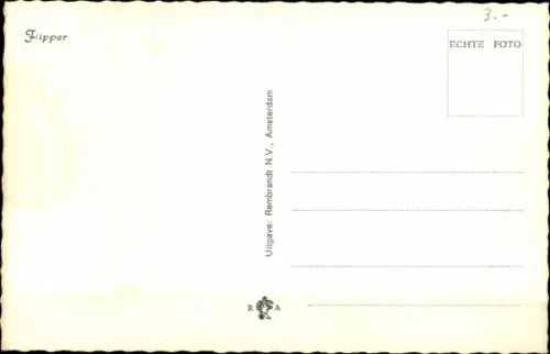 Ak Schauspieler, Delphin Flipper