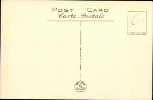 Ak Ottawa Ontario Kanada, Auffahrt, Kanal und Eisenbahn