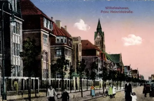 Ak Wilhelmshaven, Prinz Heinrich Straße