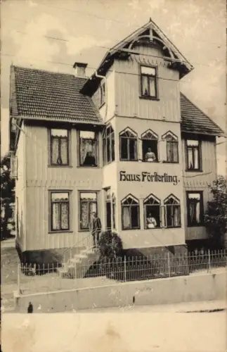 Ak Hahnenklee Bockswiese Goslar im Harz, Haus Försterling