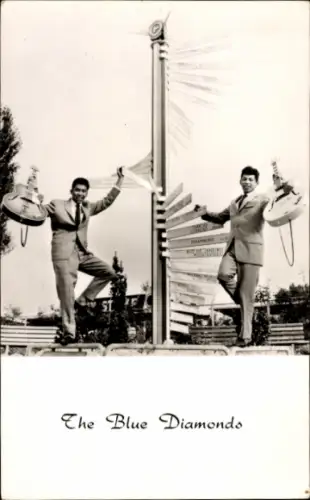 Ak die Gruppe The Blue Diamonds