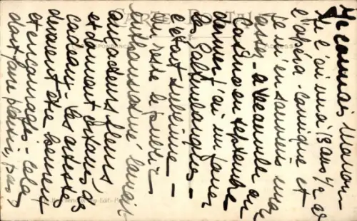 Ak Normandie, strickende Frau in normannischer Tracht