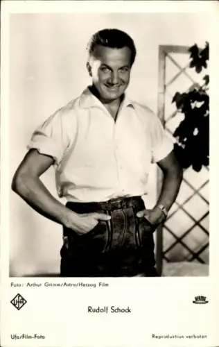 Ak Opernsänger Rudolf Schock, Portrait