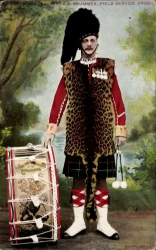 Ak Big Drummer, field service order, Seaforth Highlander