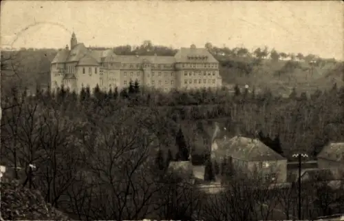 Ak Schönstatt Vallendar am Rhein, Kloster Schönstatt, Studienheim der Pallottiner,  Waldlandschaf
