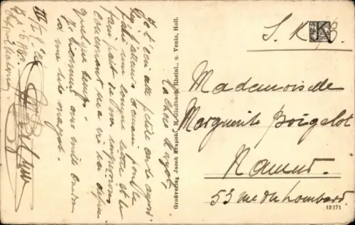 Ak Neuss am Rhein, Springbrunnen, Promenade, Neuss am Rhein