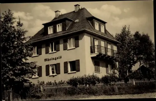 Ak Bad Brambach im Vogtland, Haus Rheingold