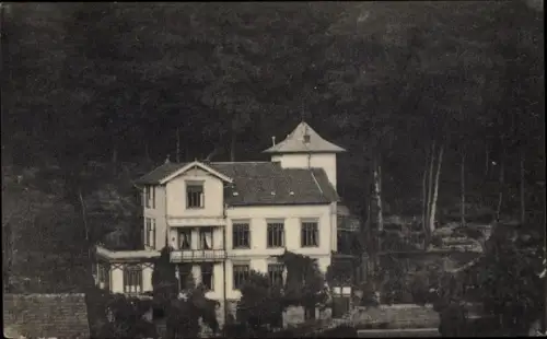 Ak Bad Grund im Harz, Waldhaus