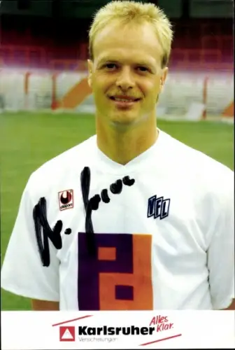 Autogrammkarte Fußballer Christian Greve, VFL Osnabrück, Autogramm