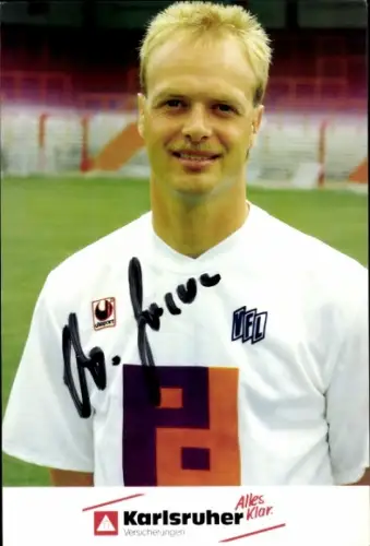 Autogrammkarte Fußballer Christian Greve, VFL Osnabrück, Autogramm