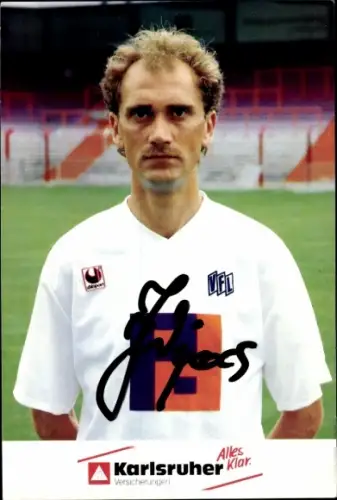 Autogrammkarte Fußballer Jerzy Wijas, VFL Osnabrück, Autogramm