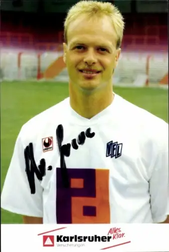 Autogrammkarte Fußballer Christian Greve, VFL Osnabrück, Autogramm