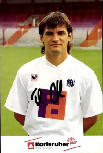 Autogrammkarte Fußballer Thomas Grether, VFL Osnabrück, Autogramm