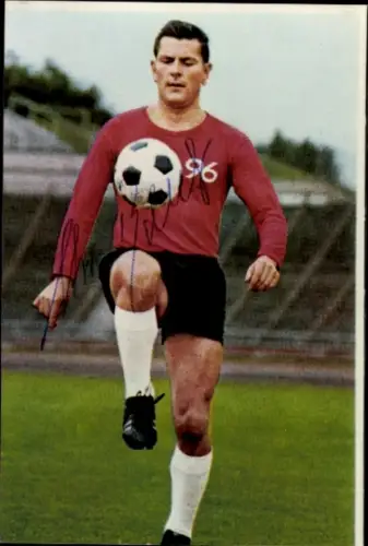 Autogrammkarte Fußballer Christian Breuer, Hannover 96, Autogramm