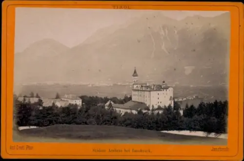 Kabinett Foto Innsbruck in Tirol, Schloss Ambras