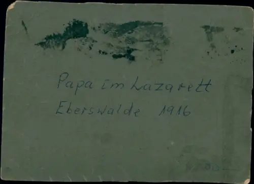 Kabinett Foto Eberswalde in der Mark, Deutsche Soldaten im Lazarett, Krankenschwester