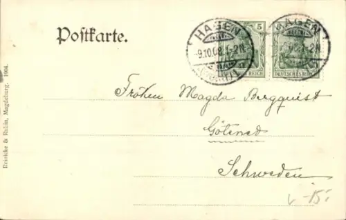 Ak Hagen in Westfalen, Elberfelderstraße