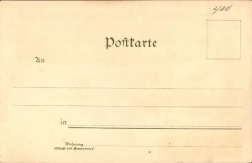 Litho Seeshaupt am Starnberger See Oberbayern, Gesamtansicht