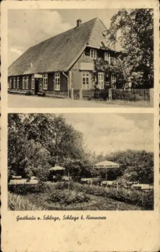 Ak Schlage Ickhorst Scherenbostel Wedemark, Gasthaus zum Schlage
