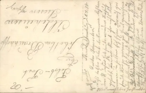 Foto Ak Vereinslazarett-Zug G 2 Stadt Cöln, Stiftung von Mevissen, Krankenwagen Kr.-W. 23, 1. WK