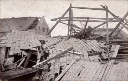 Ak Furth Chemnitz Sachsen, Fritschings Gut, Sturmkatastrophe 1916