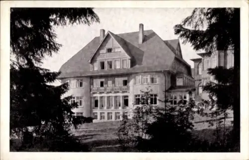 Ak Braunlage im Oberharz, Sanatorium Dr. Barner
