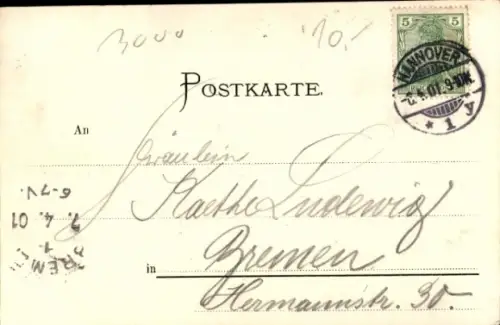 Ak Hannover, Heinrichstraße