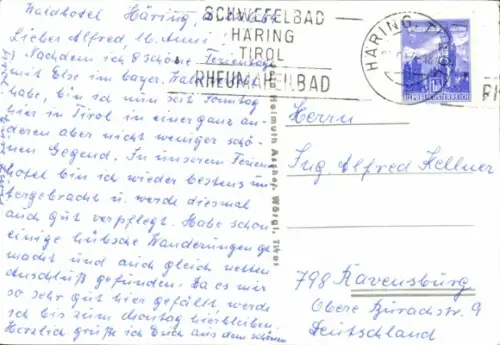 Ak Häring Kufstein in Tirol, Gesamtansicht