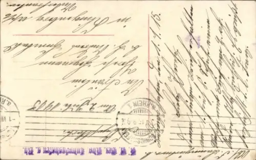 Passepartout Ak Otto von Bismarck, Porträt