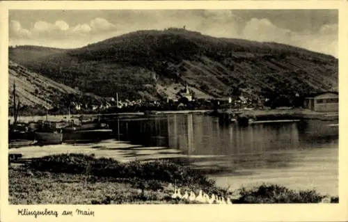 Ak Klingenberg am Main Unterfranken, Gesamtansicht