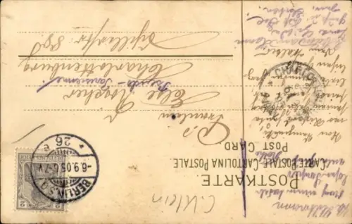 Künstler Litho Klein, Catharina, Stiefmütterchen