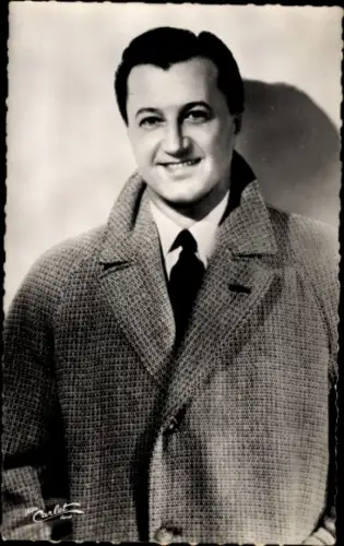 Ak Sänger André Dassary, Portrait