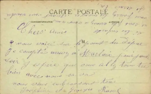 Ak Mann in bretonischer Tracht