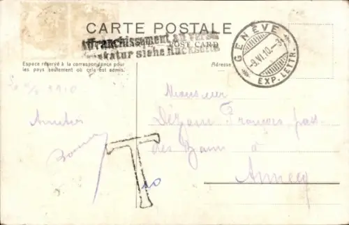 Ak Lac Leman, Dampfschiff Le Lausanne