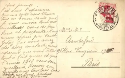 Ak Neuchâtel Neuenburg Stadt, Gesamtansicht, Glückwunsch Neujahr