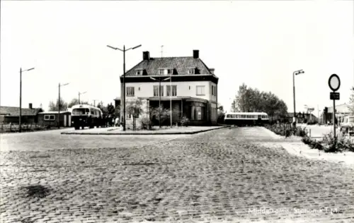Ak Middelharnis Südholland, Bahnhof