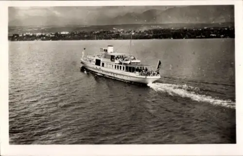 CPA Lac Leman, Le grand bateau