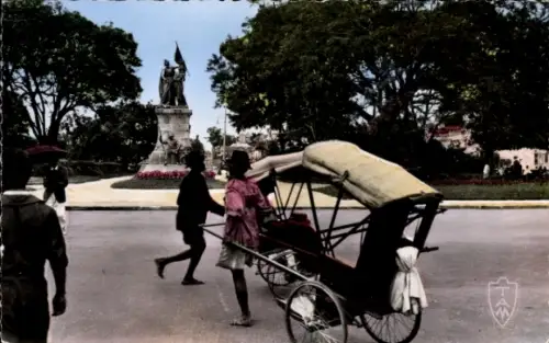 CPA Antananarivo Tananarive Madagascar, Place Colbert