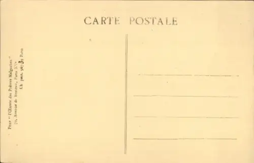 CPA Madagascar, En filanzane à travers la brousse
