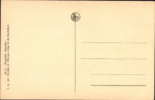 CPA Grotte de Han Han sur Lesse Wallonie Namur, Un coin des Mystérieuses