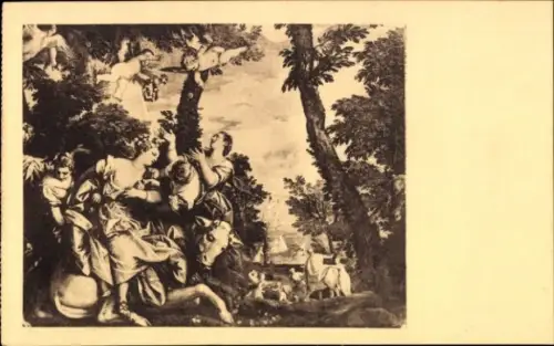 Künstler Ak Veronese, Paolo, Ratto d'Europa