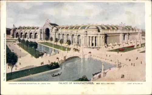 PC St Louis USA, Louisiana Purchase Exposition 1904