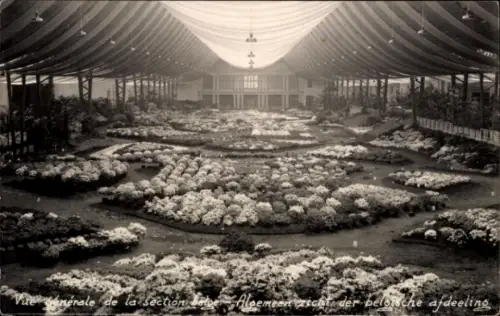 CPA Floralies Gantoises 1933, section belge