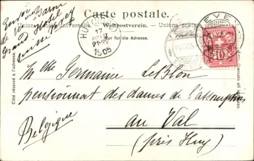 Ak Schweiz, Küher und Bernerin