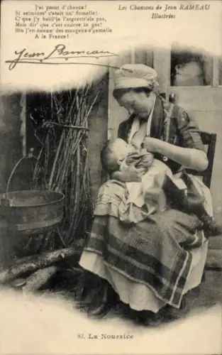Lied Ak Les Chansons de Jean Rameau, La Nourrice