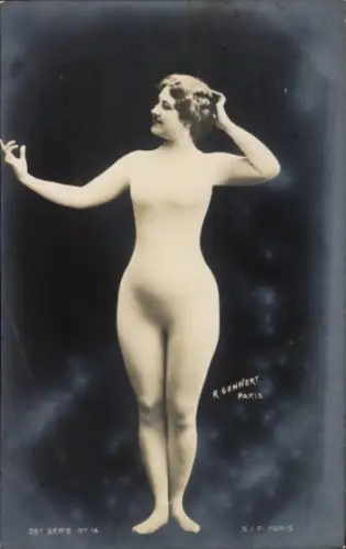Ak Nackte Frau, Frauenakt, Erotik